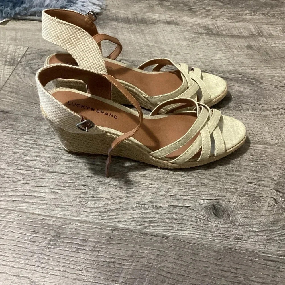 Lucky Brand Kalley Espadrille Wedge - Picture 2 of 9